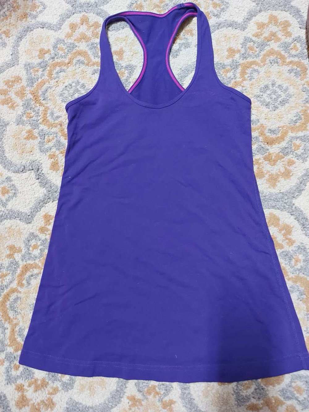 Lululemon purple racerback tank top